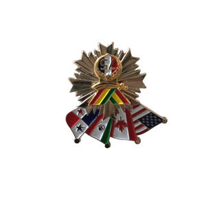 Shriners International Commander Pinback Paul Baker 2005-2006 Fez Hat Lapel Pin